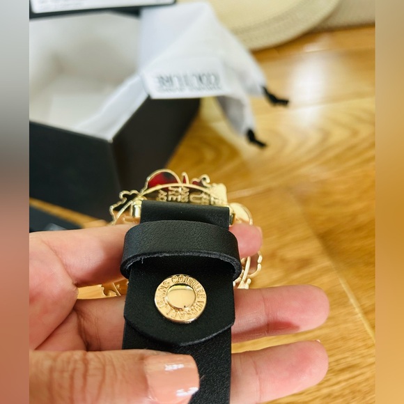 NWT Versace Belt in Black Gold Size 75-90 - Picture 16 of 16